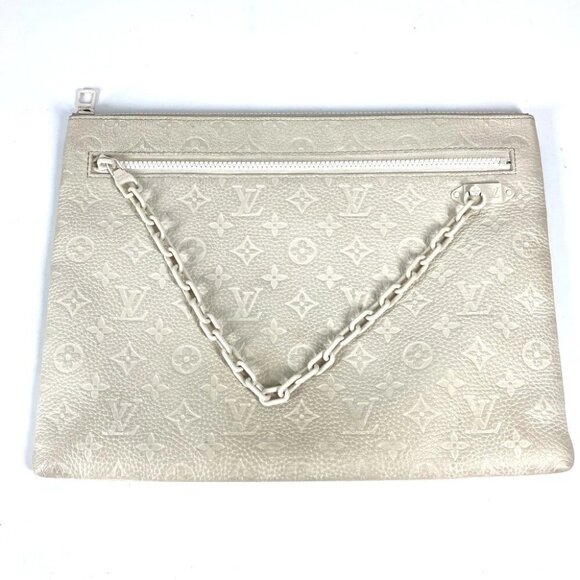 LOUIS VUITTON M67462 Monogram Pochette A4 Virgil Abloh Pouch Clutch bag - Picture 1 of 15